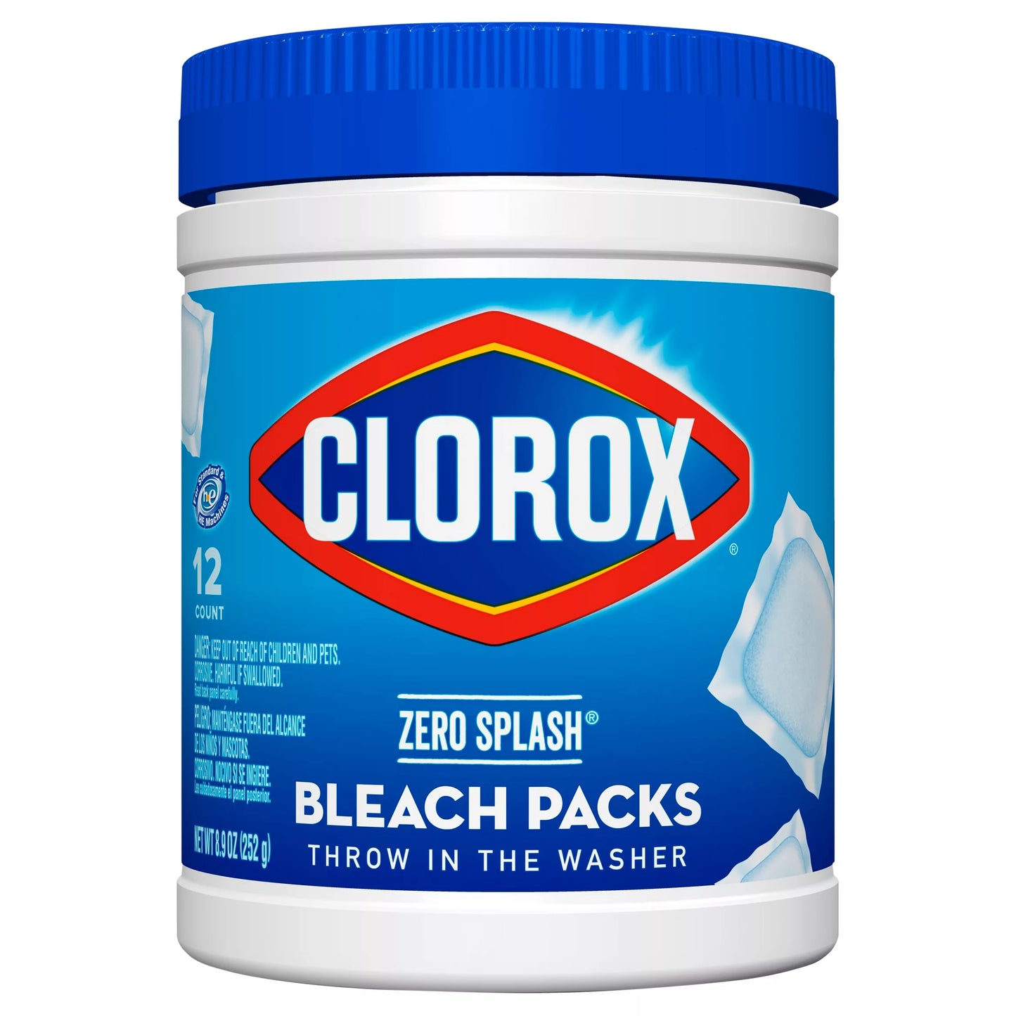 Clorox Bleach Packs, Zero Splash 12 ct.