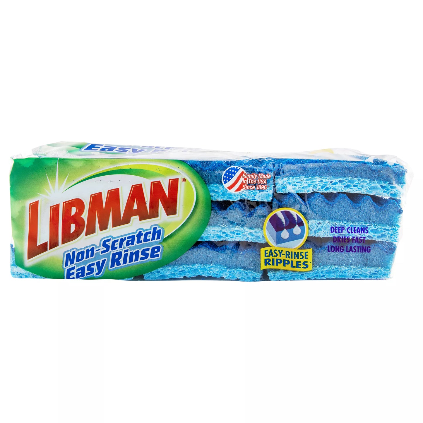 Libman Scrub Sponges, Easy Rinse, Non-Scratch 9 each