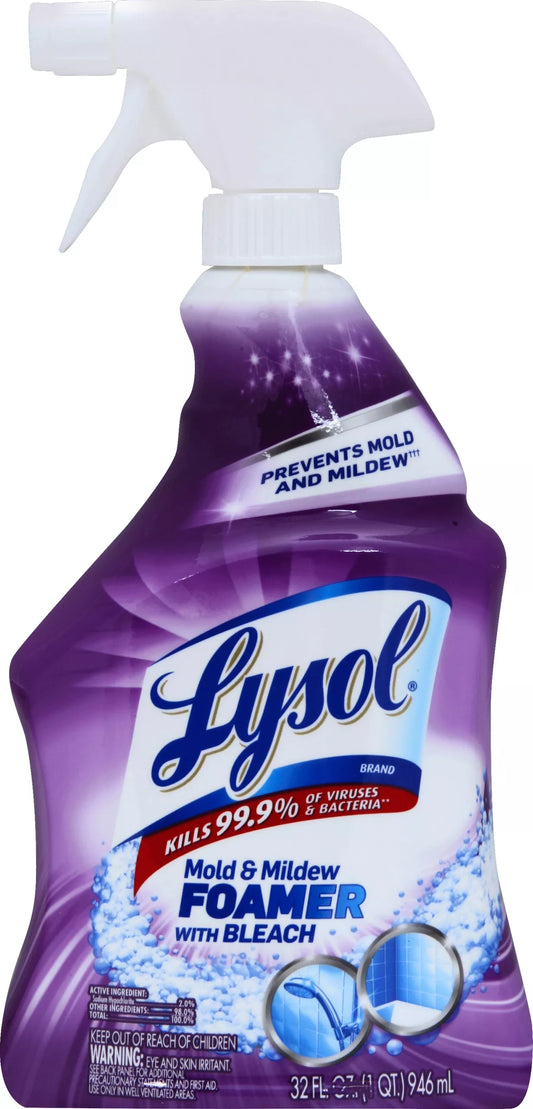 Lysol Mold & Mildew Foamer, with Bleach 32 fl. oz.