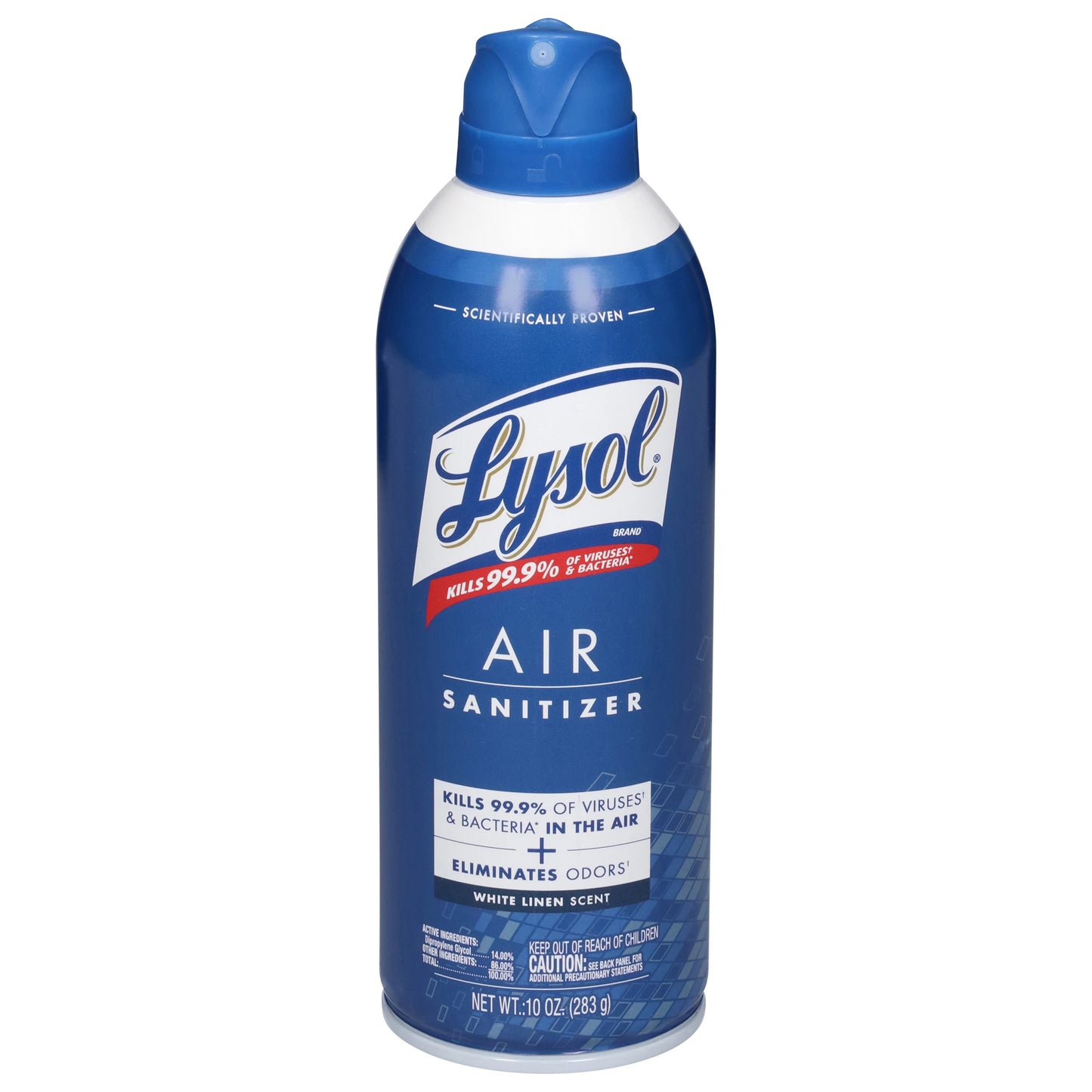 Lysol Air Sanitizer, White Linen Scent 10 ounce
