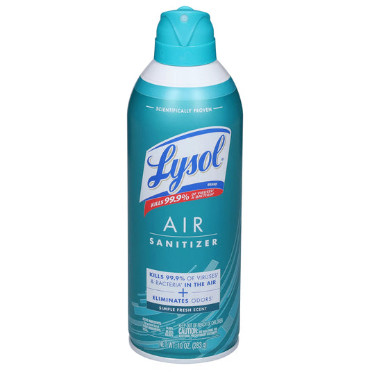 Lysol Air Sanitizer, Simple Fresh Scent 10 ounce