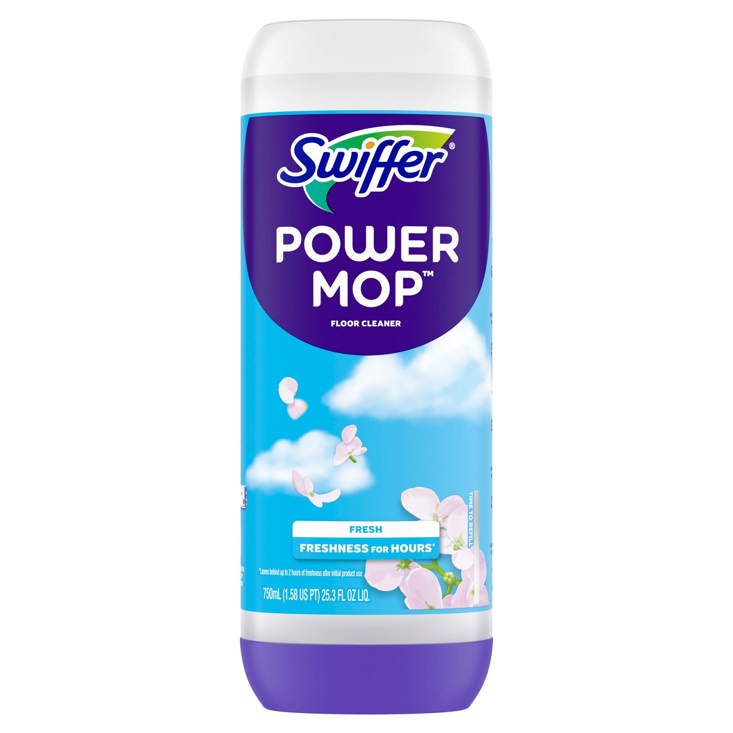 Swiffer Powermop Refill Solution, Floor Cleaner, Fresh 25.3 fl. oz.