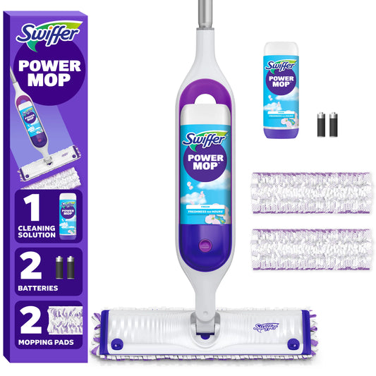 Swiffer Powermop Floor Cleaner, Tile, Laminate, Wood Cleaning Set 1 each