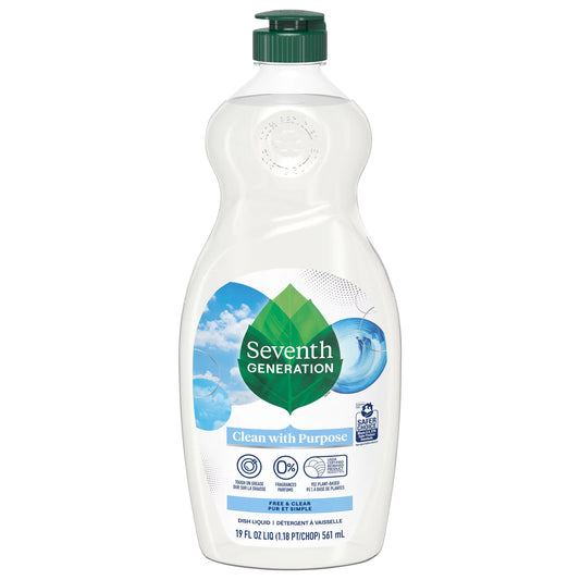 Seventh Generation Free & Clear Dish Liquid 19 fl. oz.