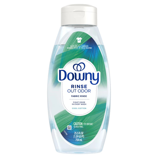 Downy Rinse Out Odor Laundry Odor Remover, Cool Cotton Scent 25.5 fl. oz.