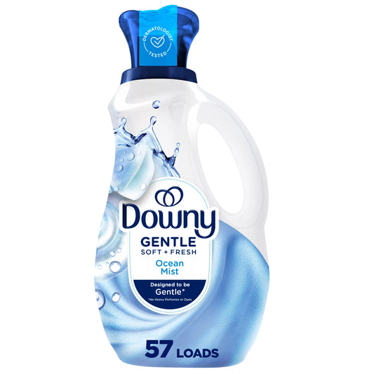 Downy Gentle Soft + Fresh Fabric Softener, Ocean Mist Scent 38 fl. oz.