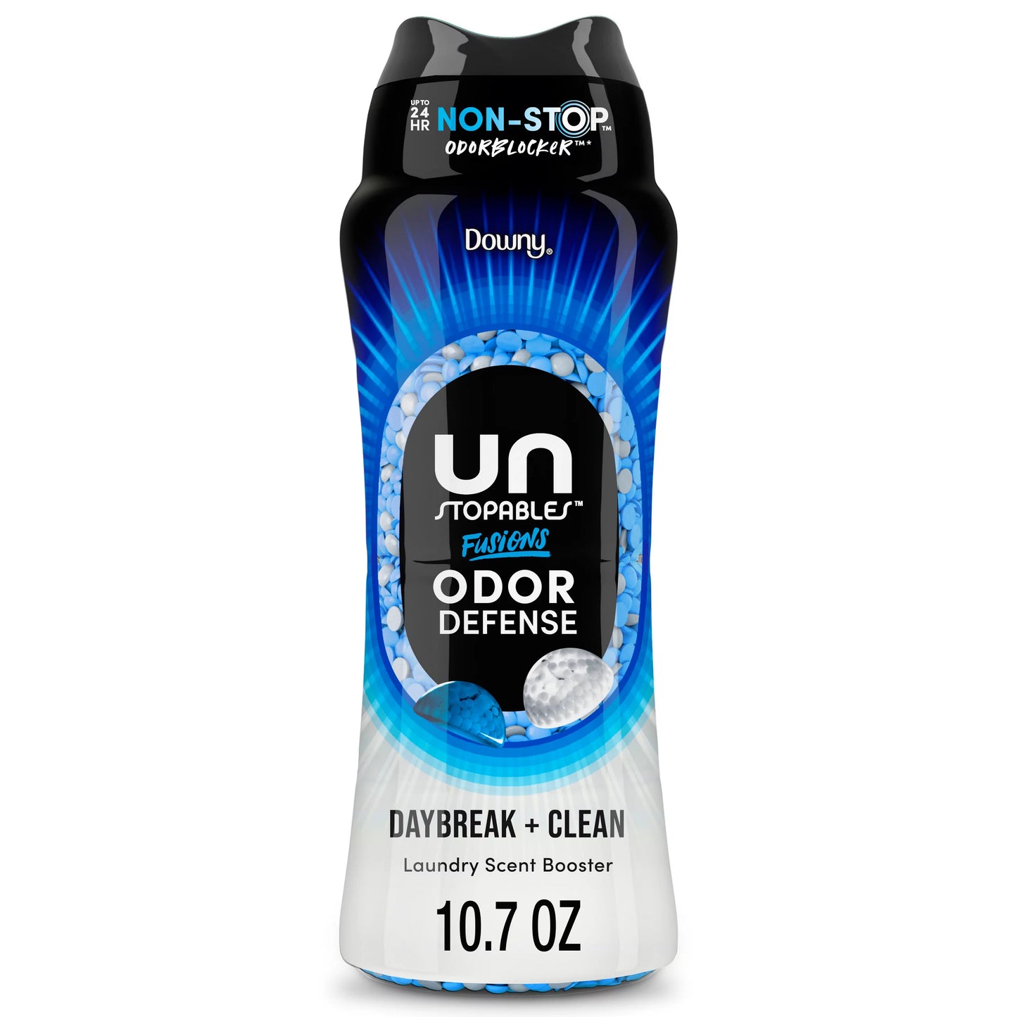 Downy Unstopables Fusions Odor Defense Beads, Daybreak + Clean 10.7 ounce