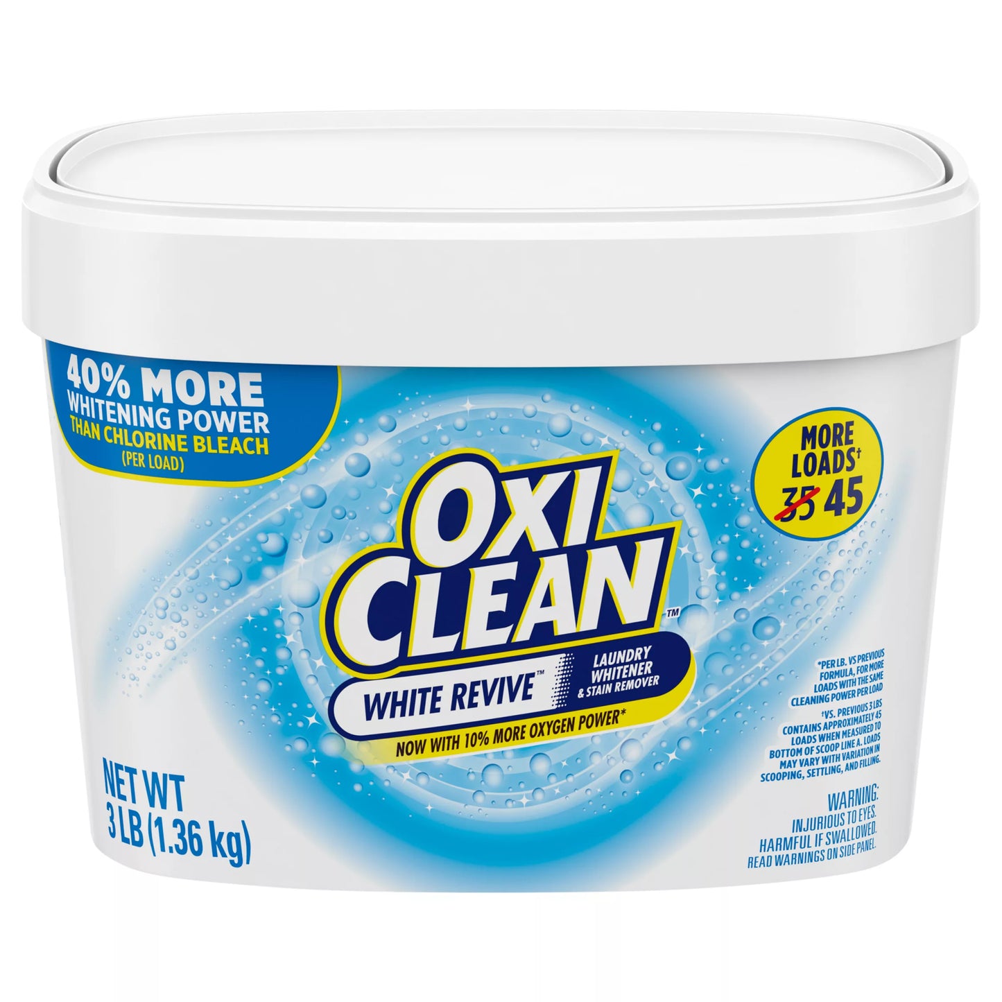 OxiClean White Revive Laundry Whitener & Stain Remover 3 lb.