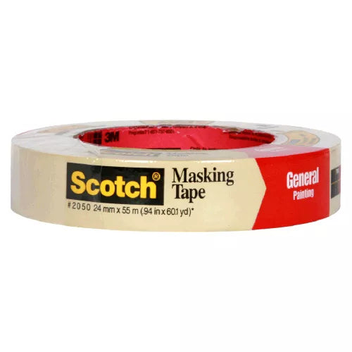 Scotch Masking Tape, General Painting, 1 Inch Use 60.1 yd.