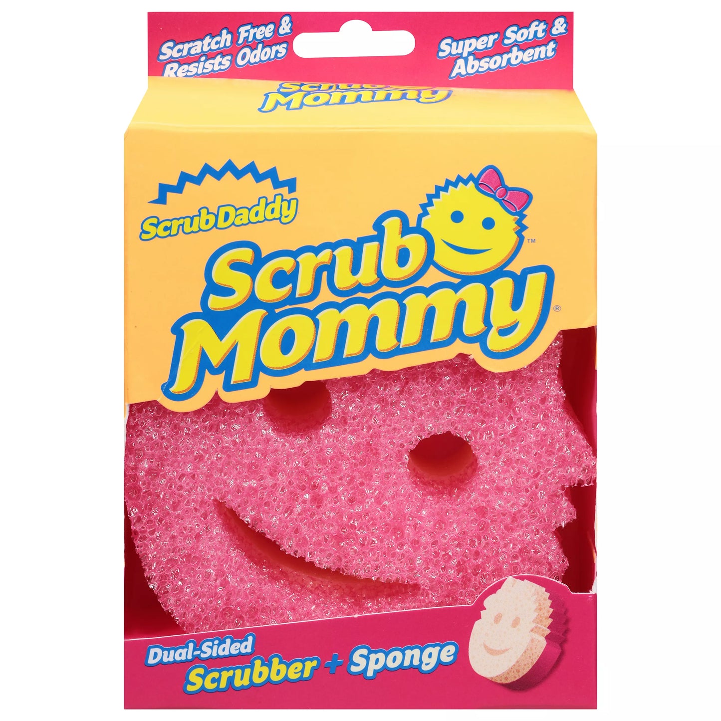 Scrub Daddy Scrub Mommy Dual-Sided Scrubber + Sponge 1 each