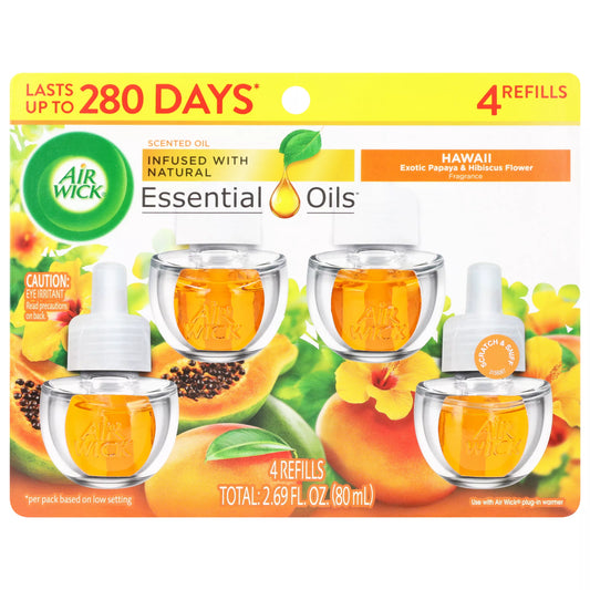 Air Wick Hawaii Scented Oil Refills 2.69 fl. oz.