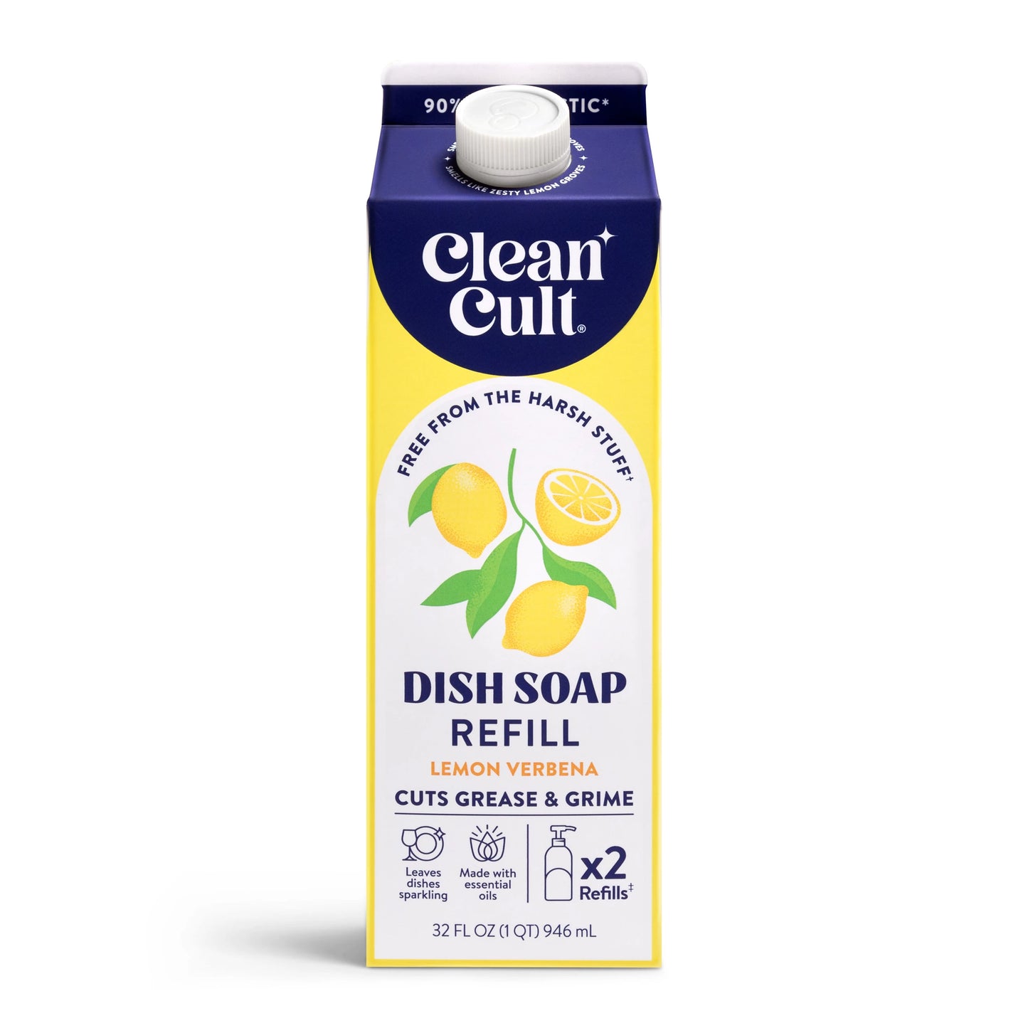 Clean Cult Natural Dish Soap 32 fl. oz.