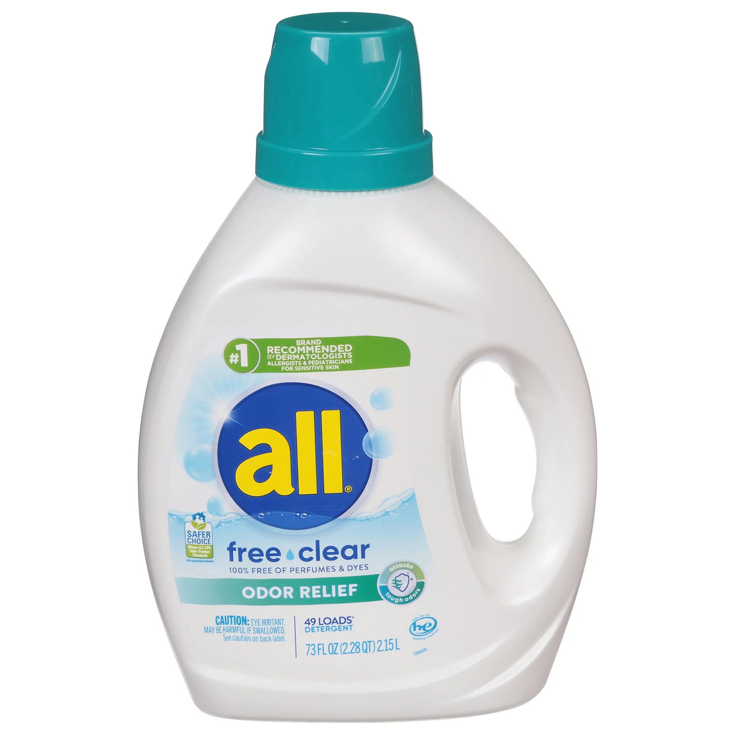 All Free Clear Odor Relief Detergent 73 fl. oz.