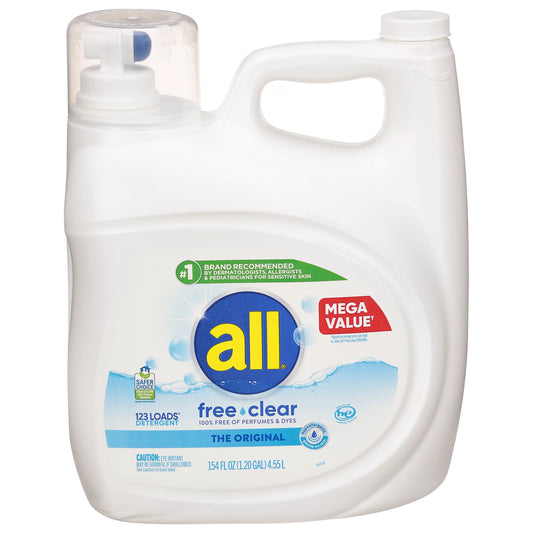 All The Original Free Clear Detergent 154 fl. oz.
