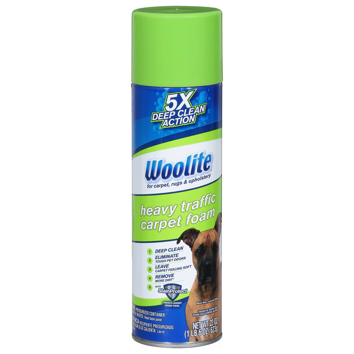 Woolite Carpet Foam Cleaner, Heavy Traffic 22 ounce