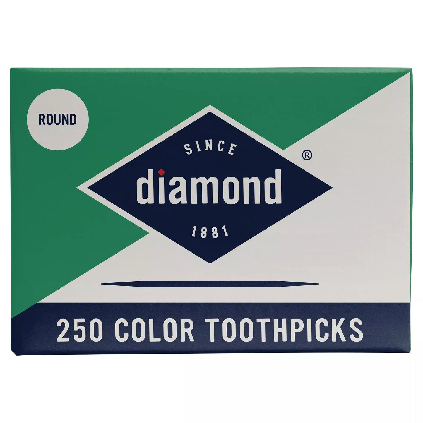 Diamond Color Toothpicks, Round 250 ct.