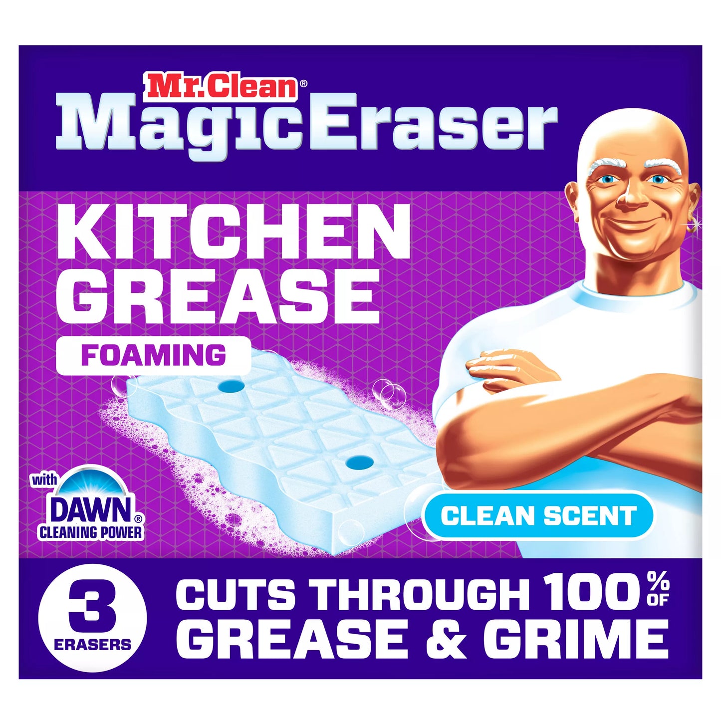 Mr. Clean Magic Eraser Ultra Foamy Multi Purpose Cleaner 3 ct.