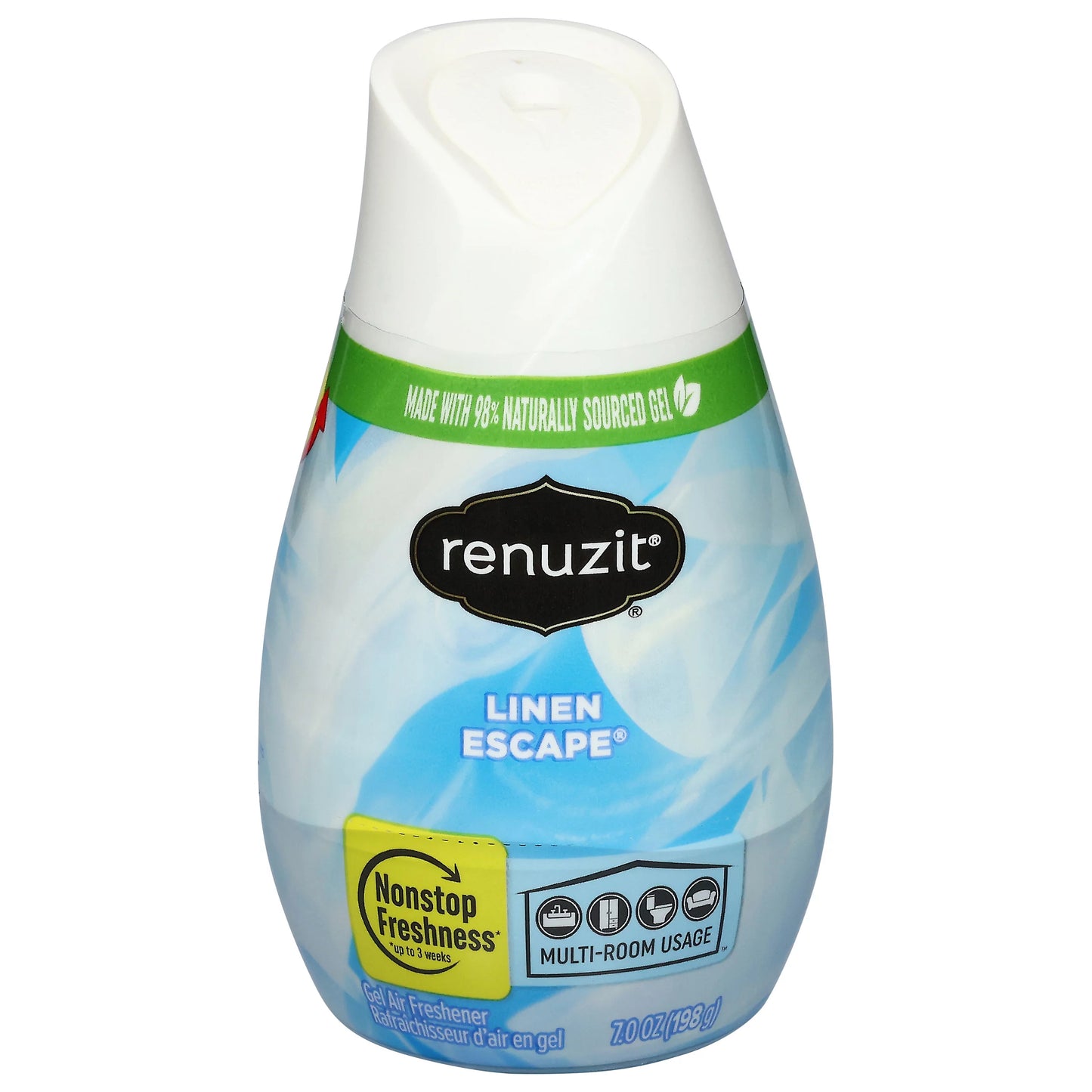 Renuzit Gel Air Freshener, Linen Escape 7 ounce