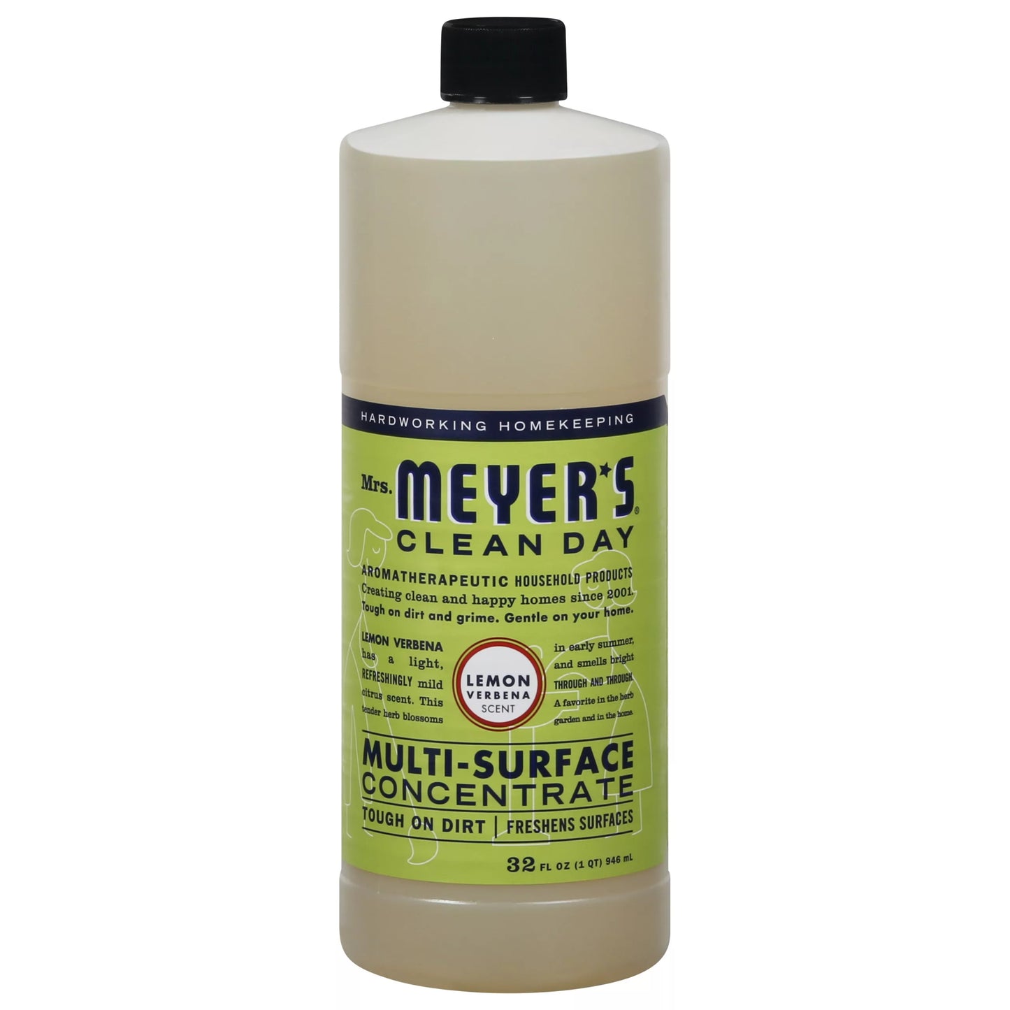 Mrs. Meyer's Clean Day Multi-Surface Concentrate, Lemon Verbena Scent 32 fl. oz.