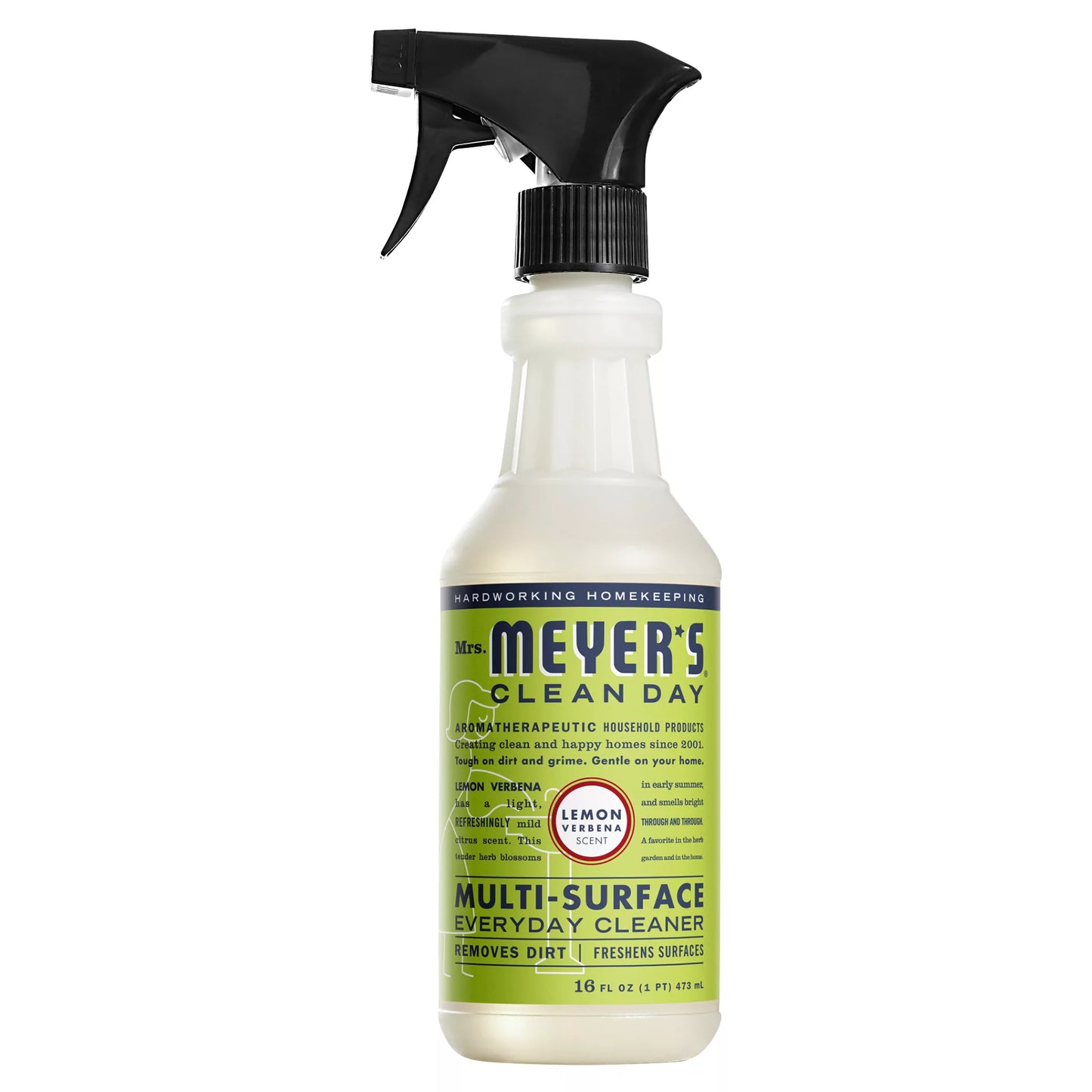 Mrs. Meyer's Clean Day Multi-Surface Cleaner, Everyday, Lemon Verbena Scent 16 fl. oz.