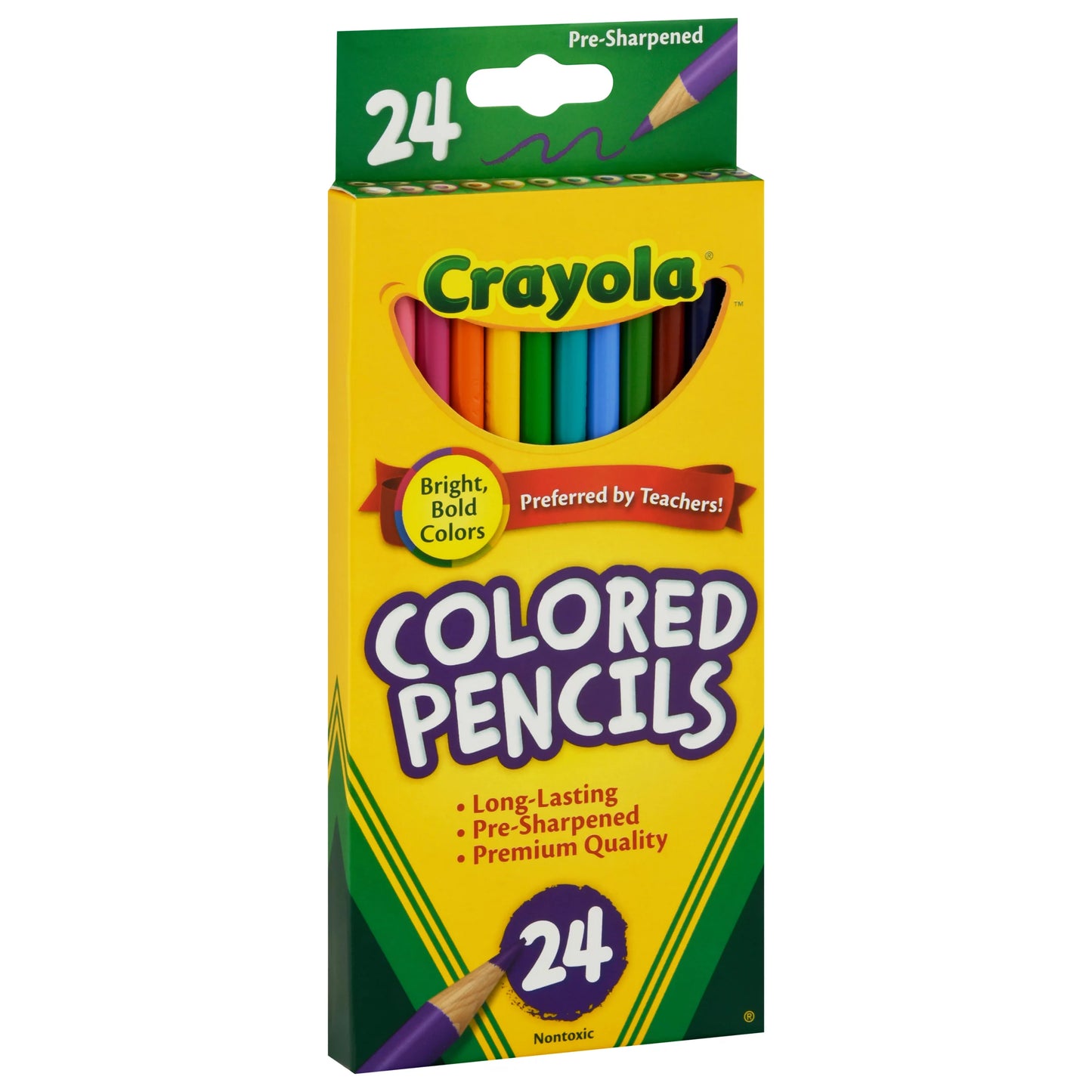 Crayola Colored Pencils, Pre-Sharpened 24 ct.