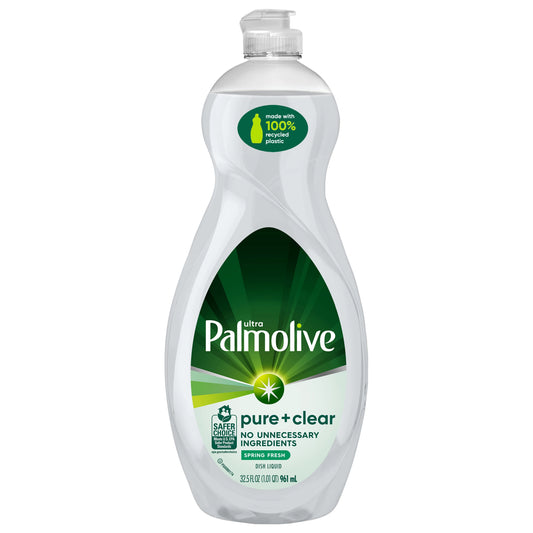 Palmolive Pure + Clear Spring Fresh Dish Liquid 32.5 fl. oz.