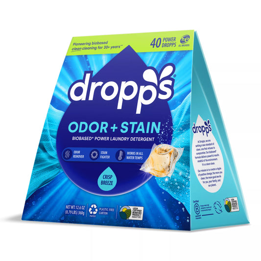 Dropps Biobased Laundry Detergent Pods 40 ct.