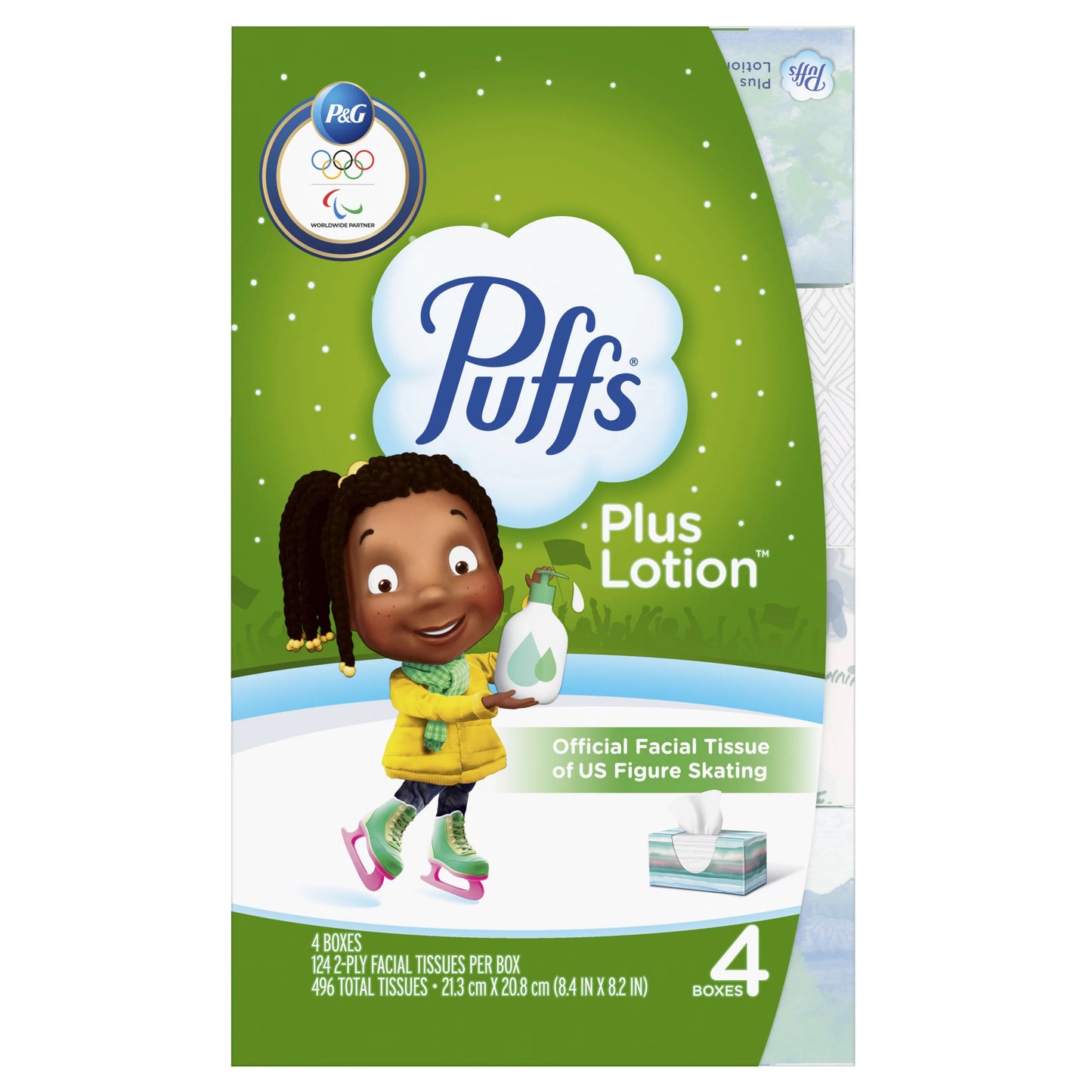 Puffs Plus Lotion Facial Tissues 496 ct.