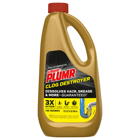 Liquid-Plumr Pro-Strength Clog Destroyer 32 fl. oz.