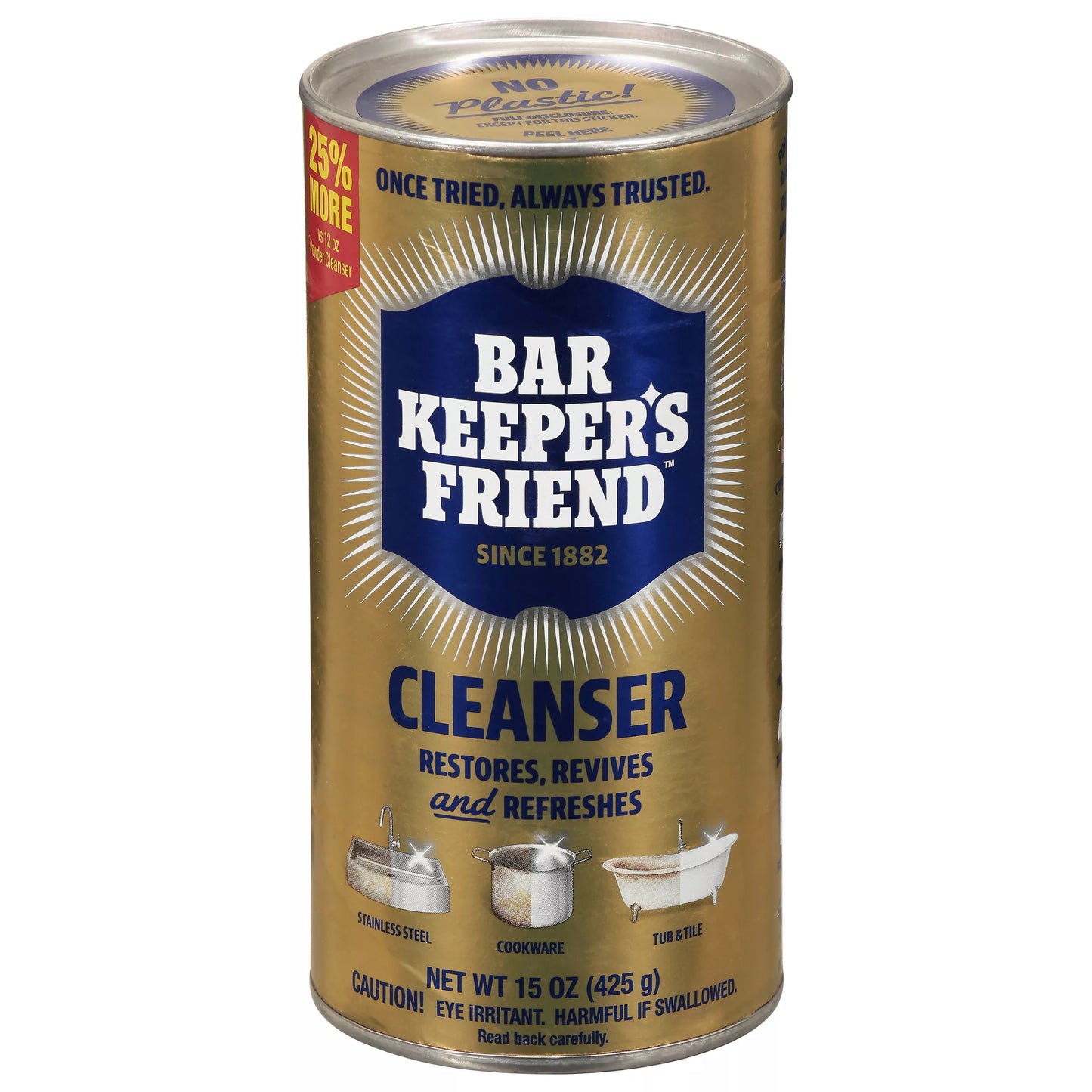 Bar Keeper's Friend Cleanser 15 ounce