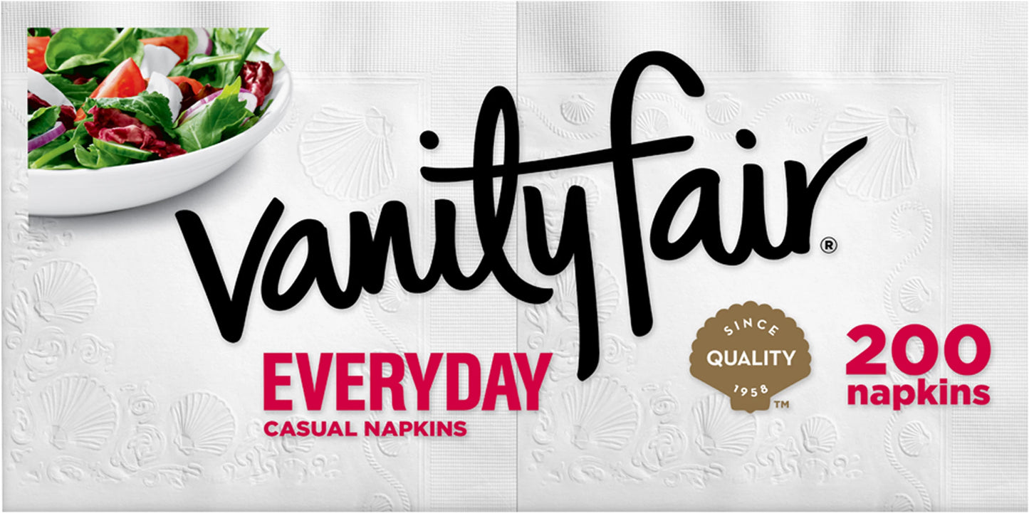 Vanityfair Casual Napkins, Everyday 200 ct.