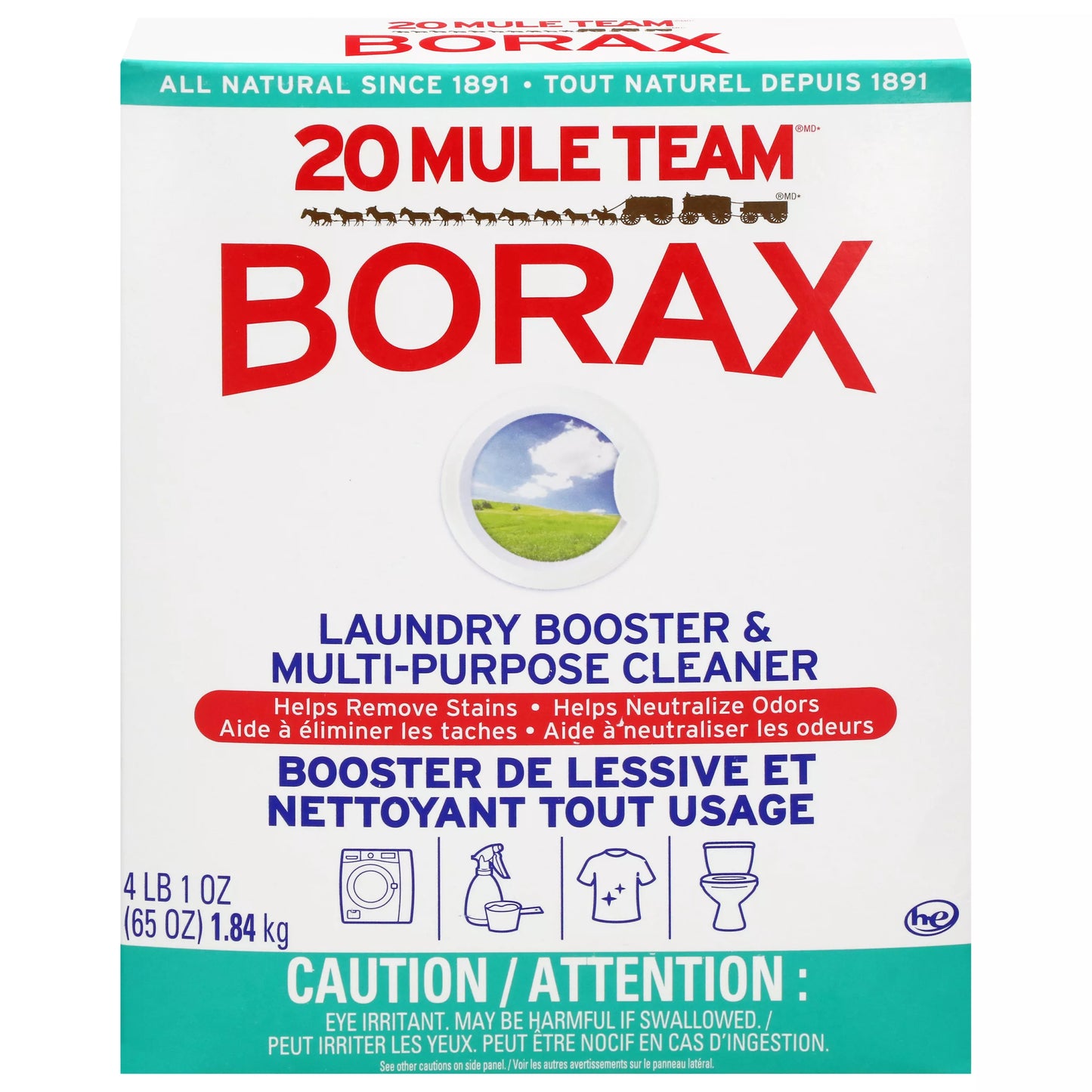 Borax Laundry Booster & Multi-Purpose Cleaner 65 ounce