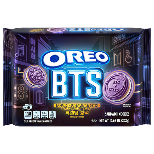 Oreo BTS Sandwich Cookies, Limited Edition, 10.68 oz. package from Oreo.