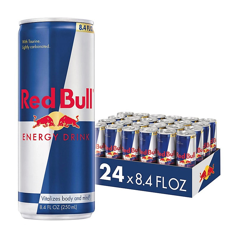 Red Bull Energy Drink, 24 Count (8.4 oz Cans)