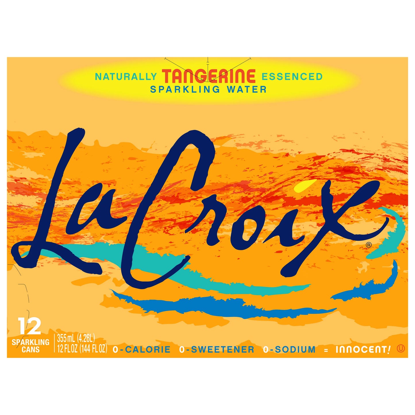 LaCroix Sparkling water, Tangerine 12 x 12 fl. oz.