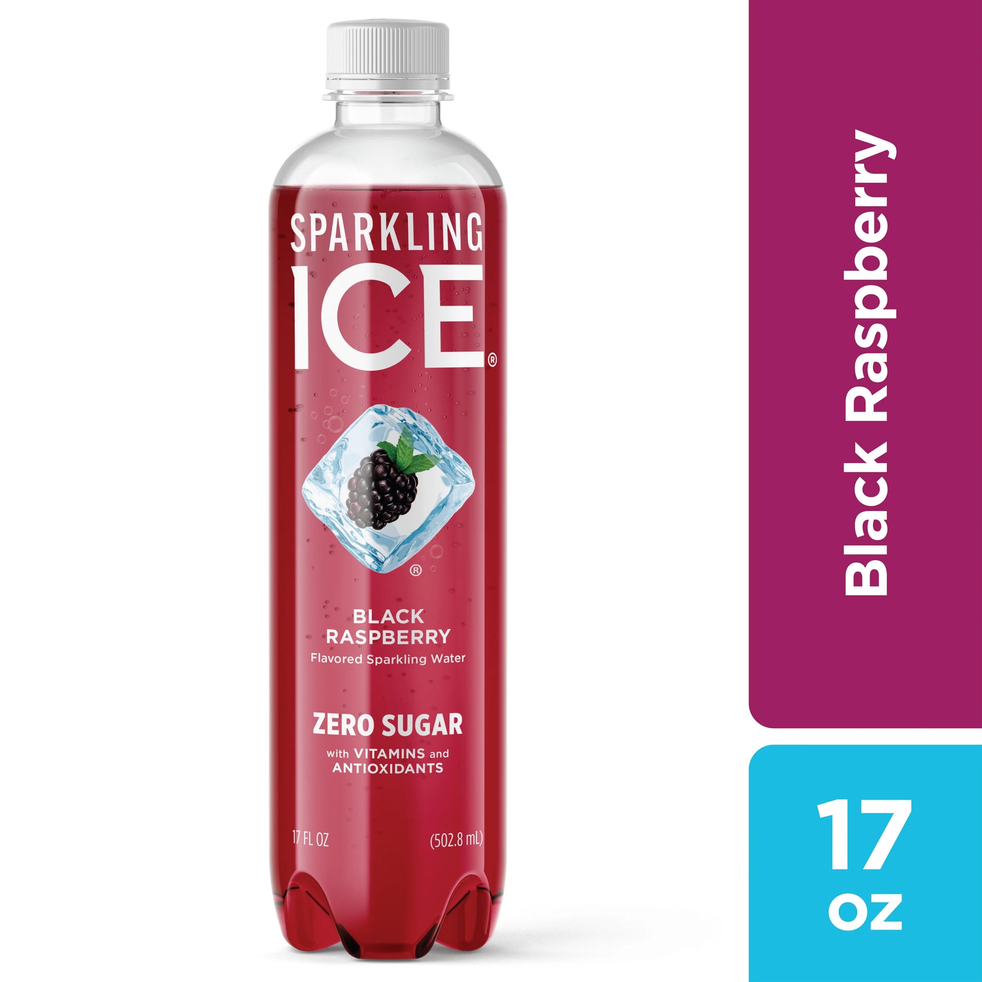 Sparkling Ice Sparkling Water, Zero Sugar, Black Raspberry 17 fl. oz. bulk pack available from Crabtree Supply. Fast local delivery and nationwide shipping.