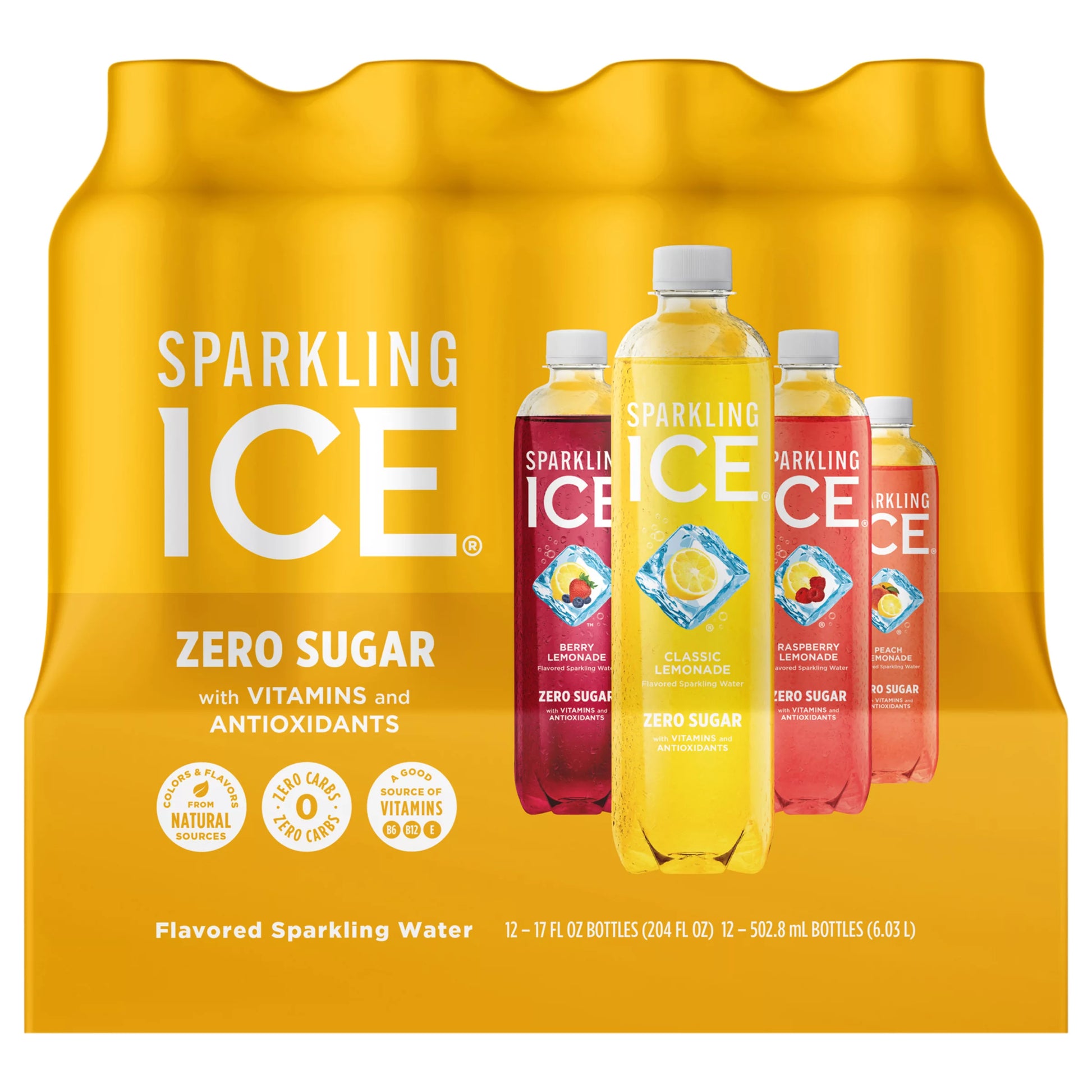 Sparkling Ice Zero Sugar Assorted Sparkling Water 204 fl. oz. bulk pack available from Crabtree Supply. Fast local delivery and nationwide shipping.