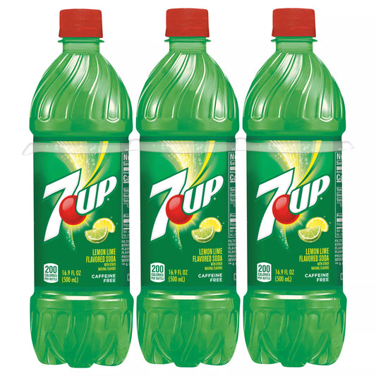 7-UP Soda, Lemon Lime Flavored, 6 Pack 6 x 16.9 fl. oz. bulk pack available from Crabtree Supply. Fast local delivery and nationwide shipping.