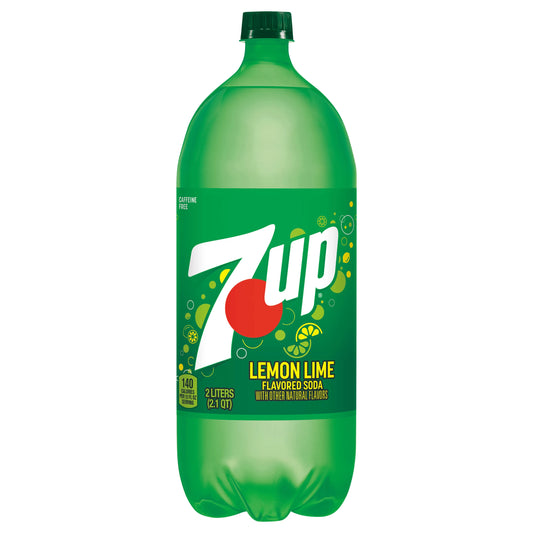 7-UP Soda, Lemon Lime Flavored 2 liter bulk pack available from Crabtree Supply. Fast local delivery and nationwide shipping.