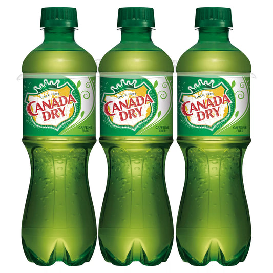 Canada Dry Ginger Ale, Caffeine Free 6 x 16.9 fl. oz. bulk pack available from Crabtree Supply. Fast local delivery and nationwide shipping.