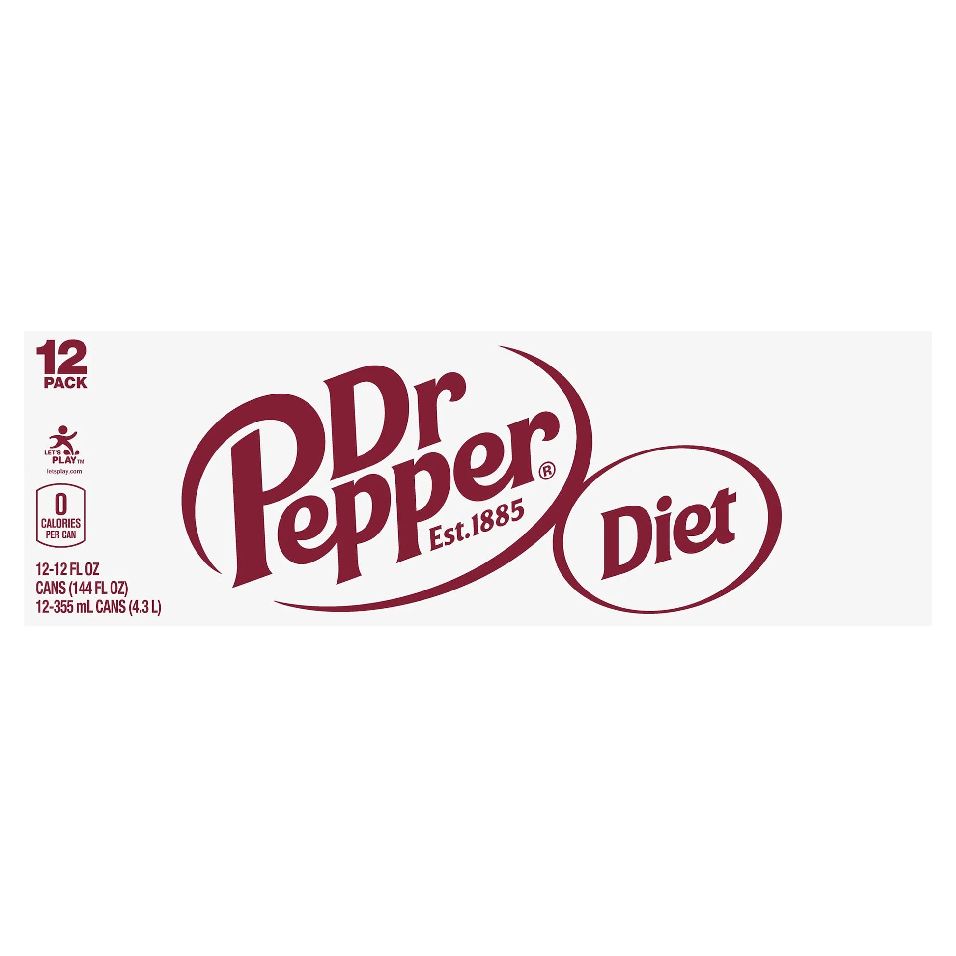 Dr Pepper Soda, Diet, 12 Pack 12 x 12 fl. oz. bulk pack available from Crabtree Supply. Fast local delivery and nationwide shipping.