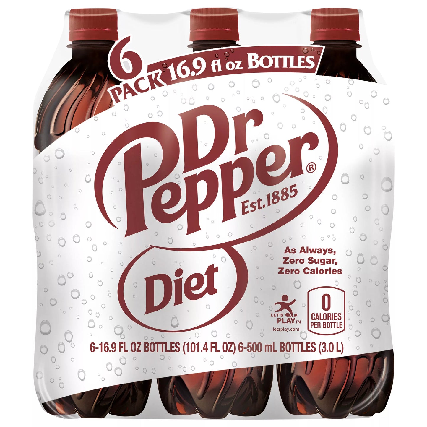 Dr Pepper Diet Soda 6 x 16.9 fl. oz. bulk pack available from Crabtree Supply. Fast local delivery and nationwide shipping.