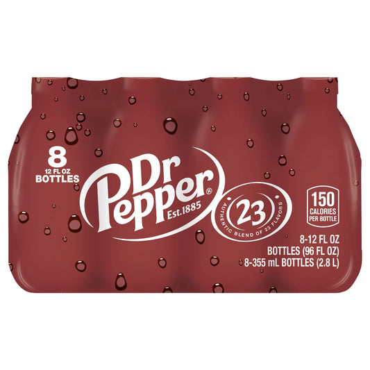 Dr Pepper Soda 8 x 12 fl. oz. bulk pack available from Crabtree Supply. Fast local delivery and nationwide shipping.