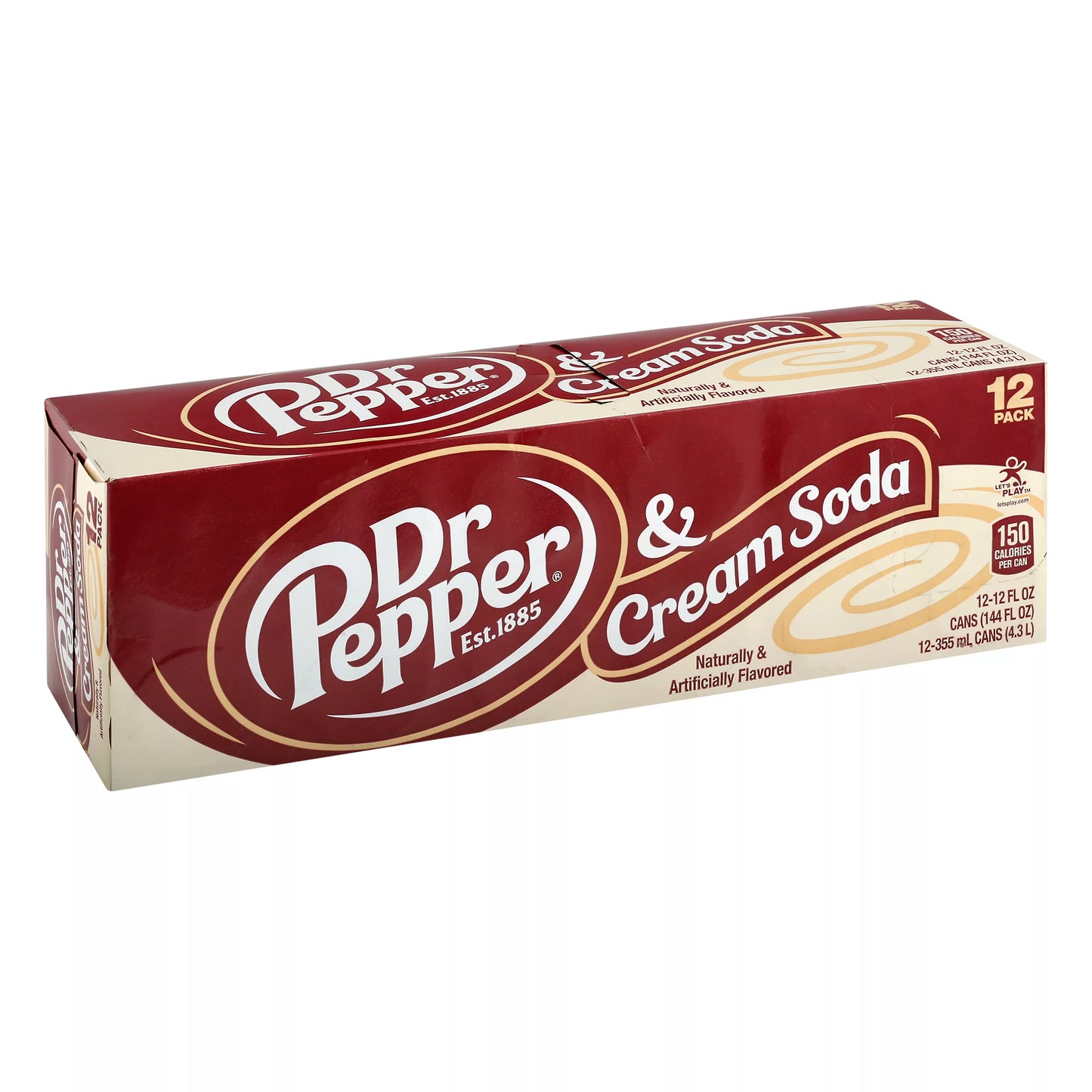 Dr Pepper Cream Soda, 12 Pack 12 x 12 fl. oz. bulk pack available from Crabtree Supply. Fast local delivery and nationwide shipping.