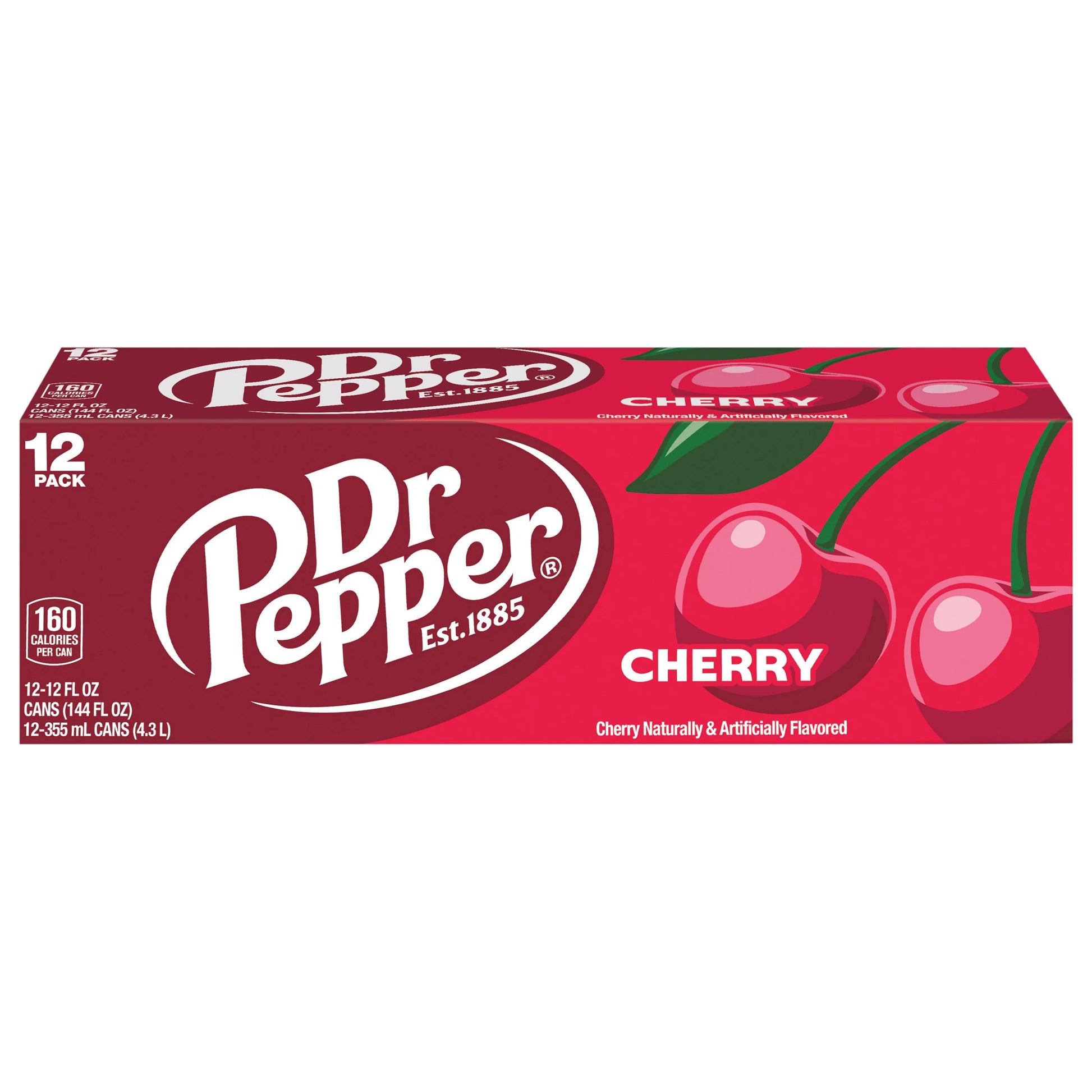 Dr Pepper Cherry Soda 12 x 12 fl. oz. bulk pack available from Crabtree Supply. Fast local delivery and nationwide shipping.