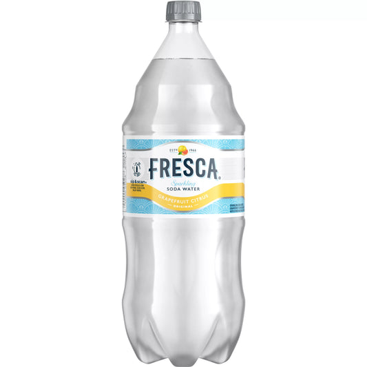 Fresca Citrus Soda Bottles 2 liter bulk pack available from Crabtree Supply. Fast local delivery and nationwide shipping.
