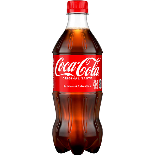 Coca-Cola Soda Bottle 20 fl. oz. bulk pack available from Crabtree Supply. Fast local delivery and nationwide shipping.
