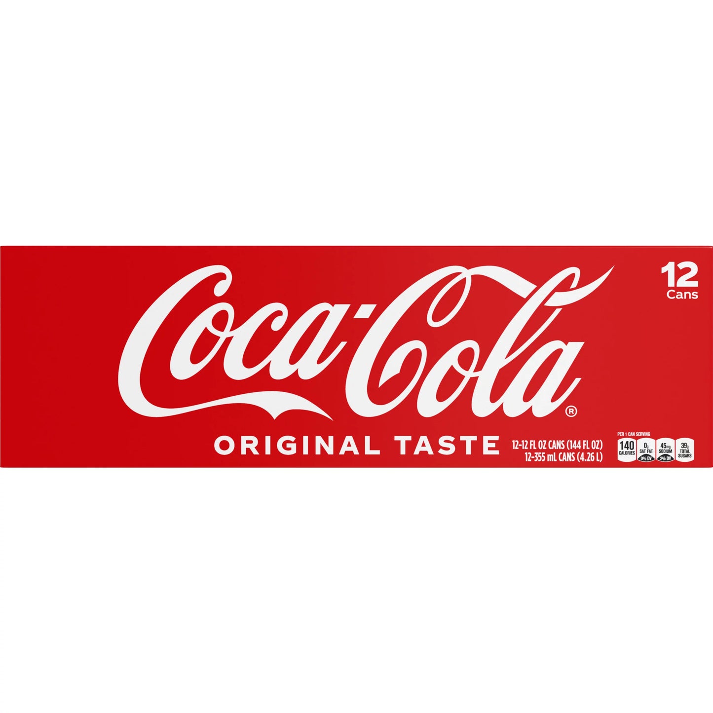 Coca-Cola Soda Cans 12 x 12 fl. oz. bulk pack available from Crabtree Supply. Fast local delivery and nationwide shipping.