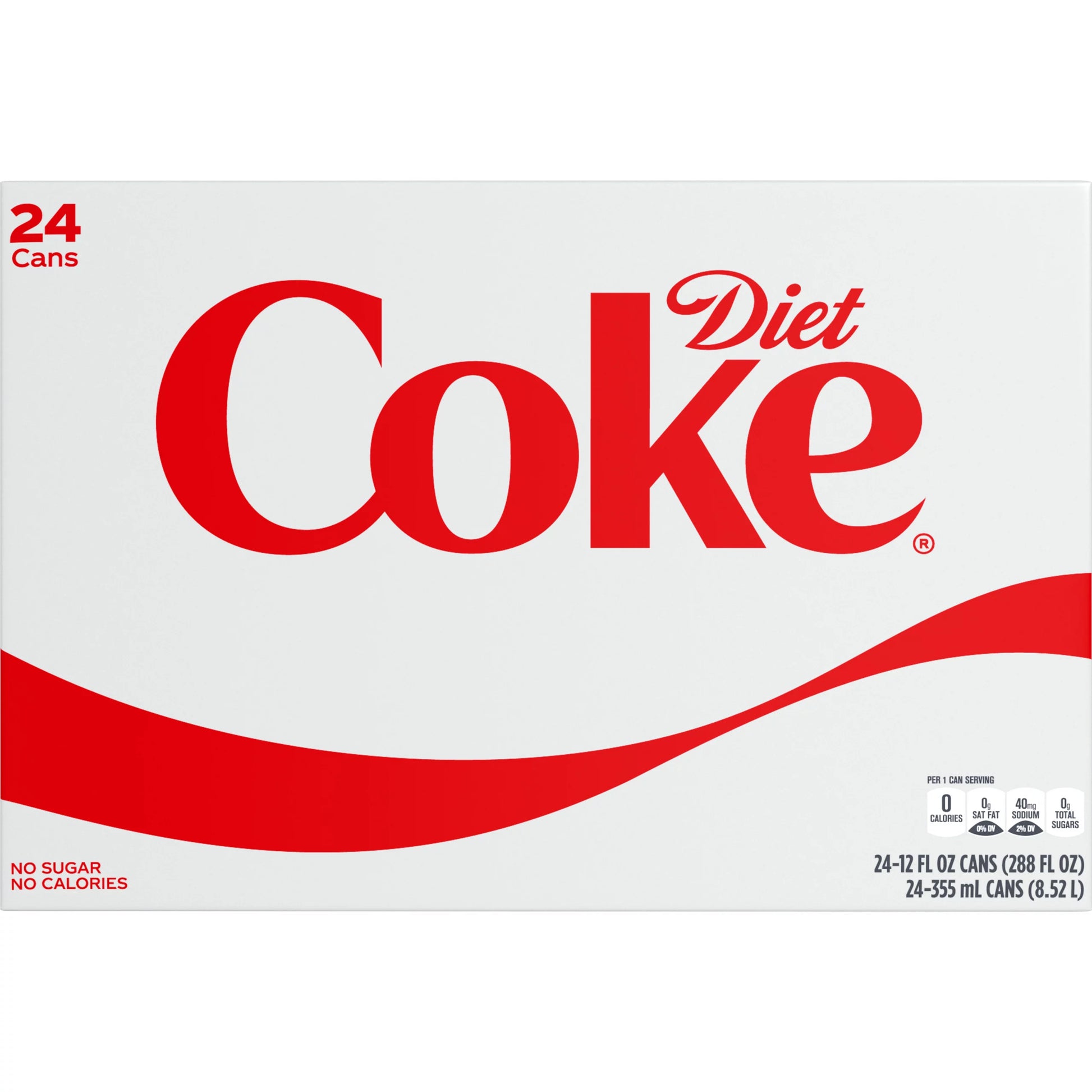 Diet Coke Diet 24 x 12 fl. oz. bulk pack available from Crabtree Supply. Fast local delivery and nationwide shipping.