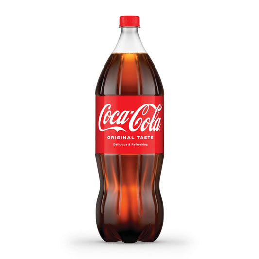 Coca-Cola Soda Bottle 2 liter bulk pack available from Crabtree Supply. Fast local delivery and nationwide shipping.